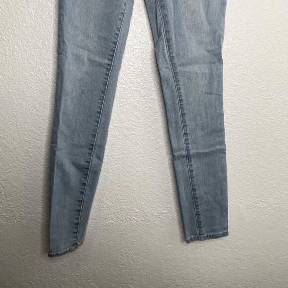 RSQ Jeans Womens Size 23 Light Wash Denim Blue Super High Rise Jeggings - Picture 8 of 10